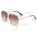 Bella Coffee Aviator Sunglasses