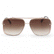 Bella Coffee Aviator Sunglasses