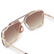 Bella Coffee Aviator Sunglasses