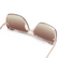Bella Coffee Aviator Sunglasses