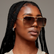 Bella Coffee Aviator Sunglasses