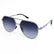 Emily Blue Aviator Sunglasses