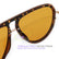 Ivy Yellow Round Aviator Sunglasses
