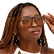 Ivy Yellow Round Aviator Sunglasses