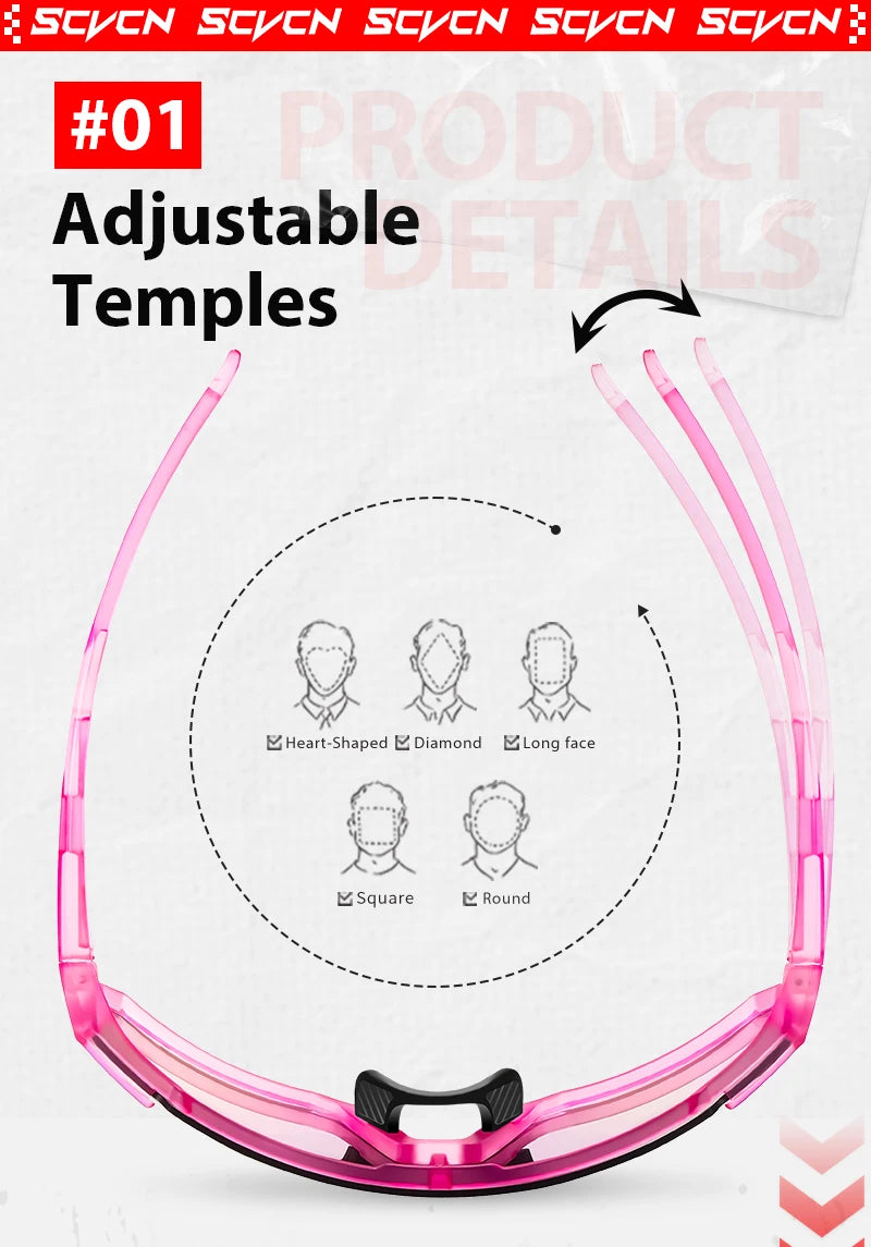 DAVOUDIE AeroShield UV400 Sport Sunglasses
