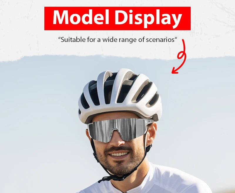 DAVOUDIE AeroShield UV400 Sport Sunglasses