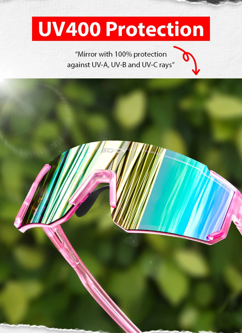 DAVOUDIE AeroShield UV400 Sport Sunglasses