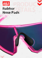 DAVOUDIE AeroShield UV400 Sport Sunglasses