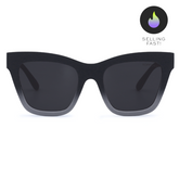 Cosmo Black Square Sunglasses